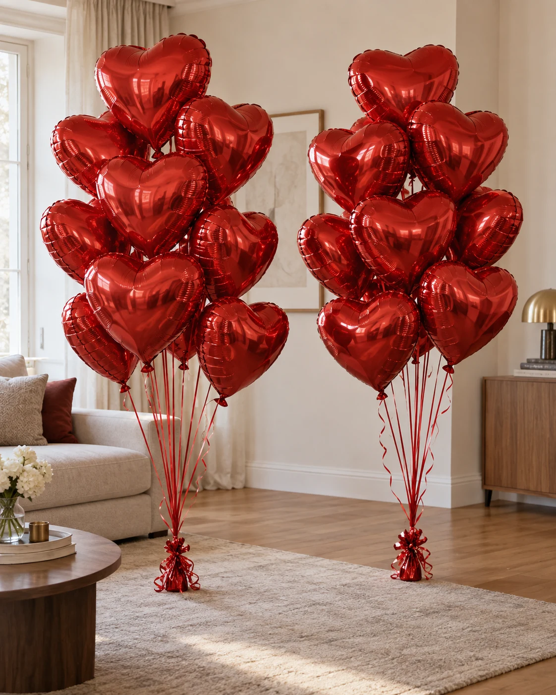 Red · 2 bunches